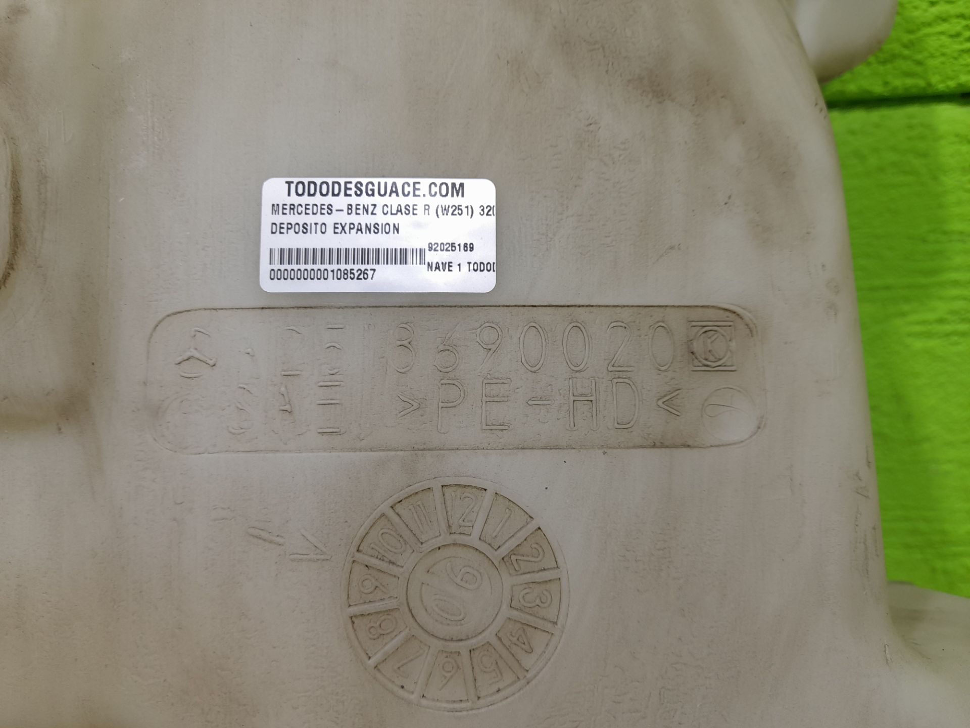 Deposito expansion mercedes-benz clase r (bm 251) 320 cdi (251.022)