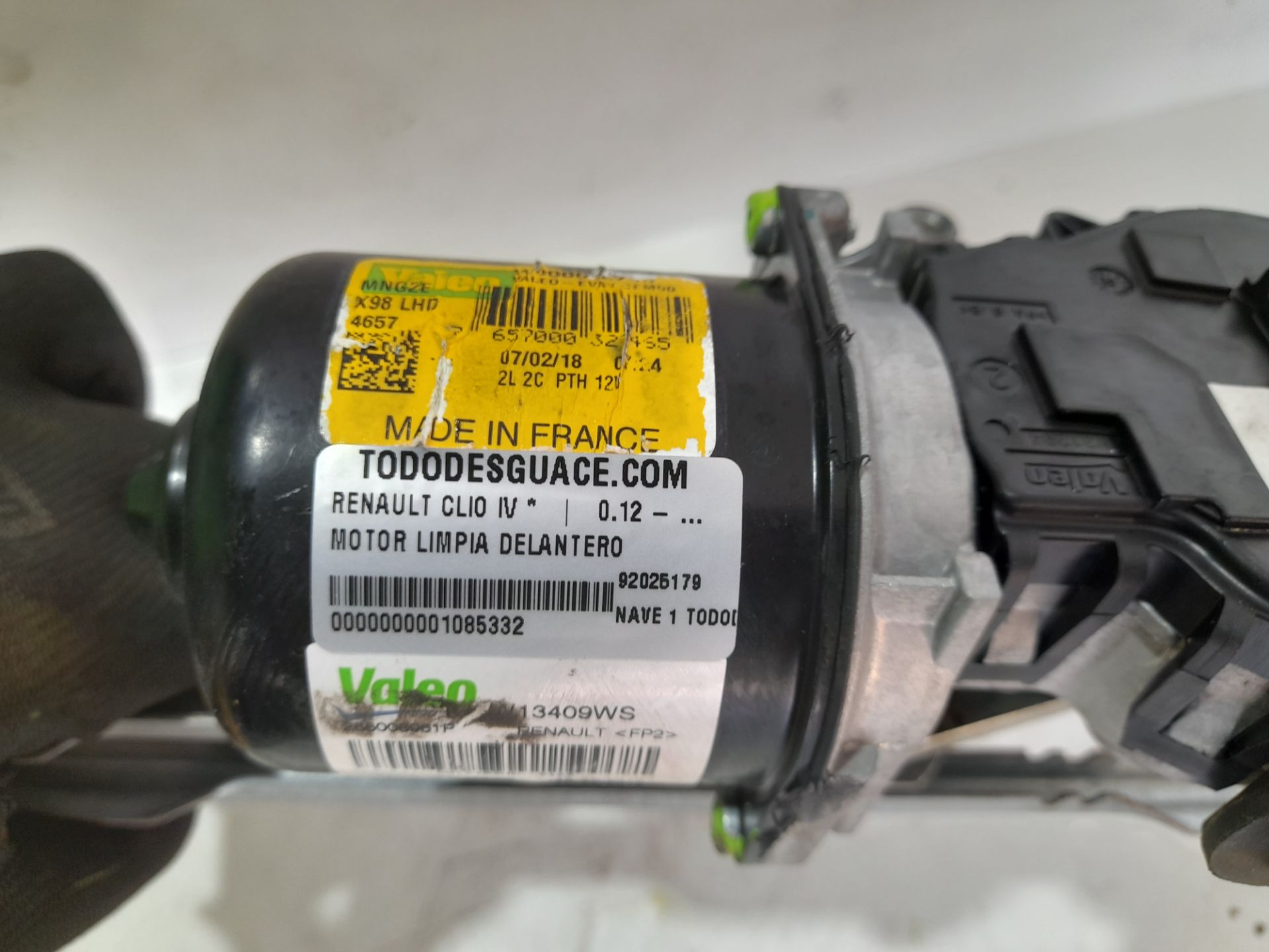 Motor limpia delantero renault clio iv wolfnoir