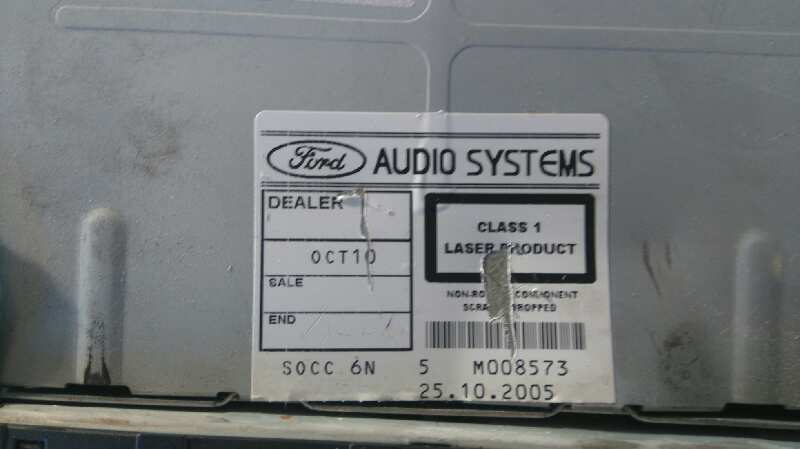 Sistema audio / radio cd ford c-max (cb3)(2007) ambiente
