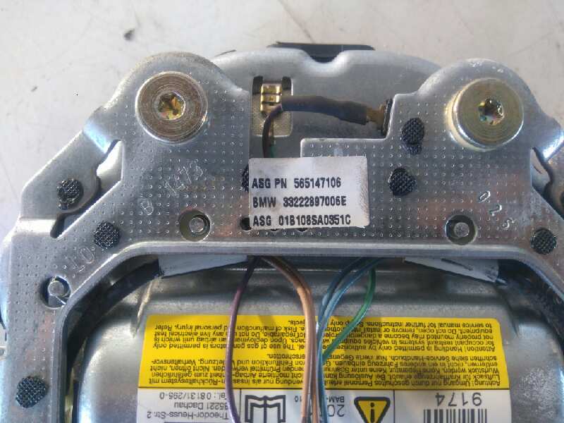 Airbag delantero izquierdo bmw serie 5 berlina (e39) 520d