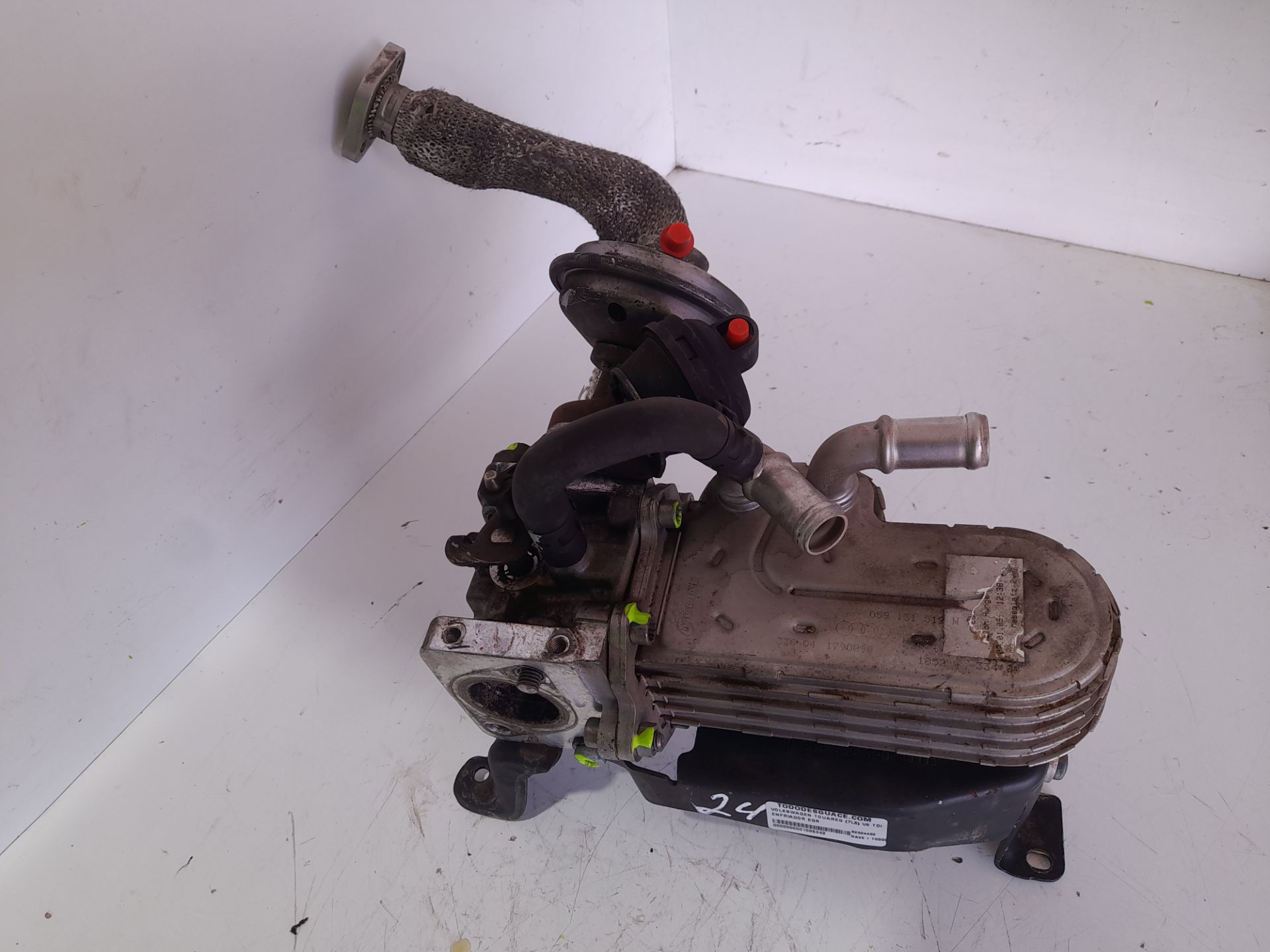 Enfriador egr volkswagen touareg (7l6) v6 tdi