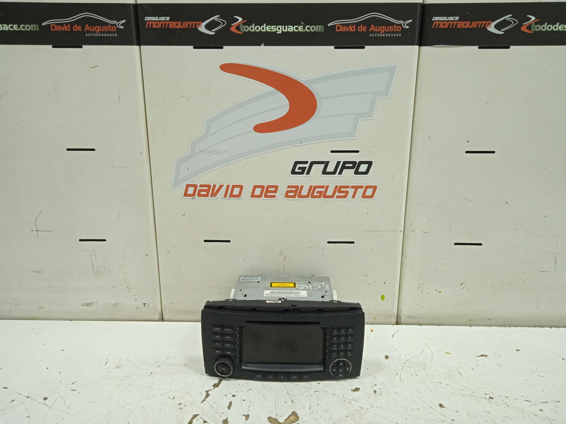 Sistema audio / radio cd mercedes-benz clase r (bm 251) 320 cdi (251.022)