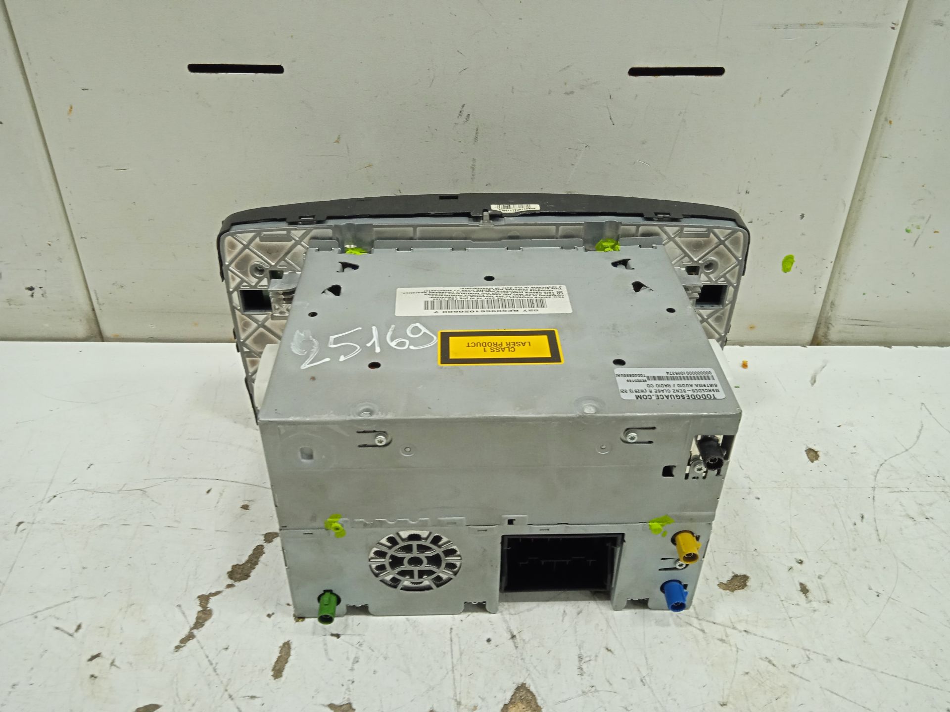 Sistema audio / radio cd mercedes-benz clase r (bm 251) 320 cdi (251.022)