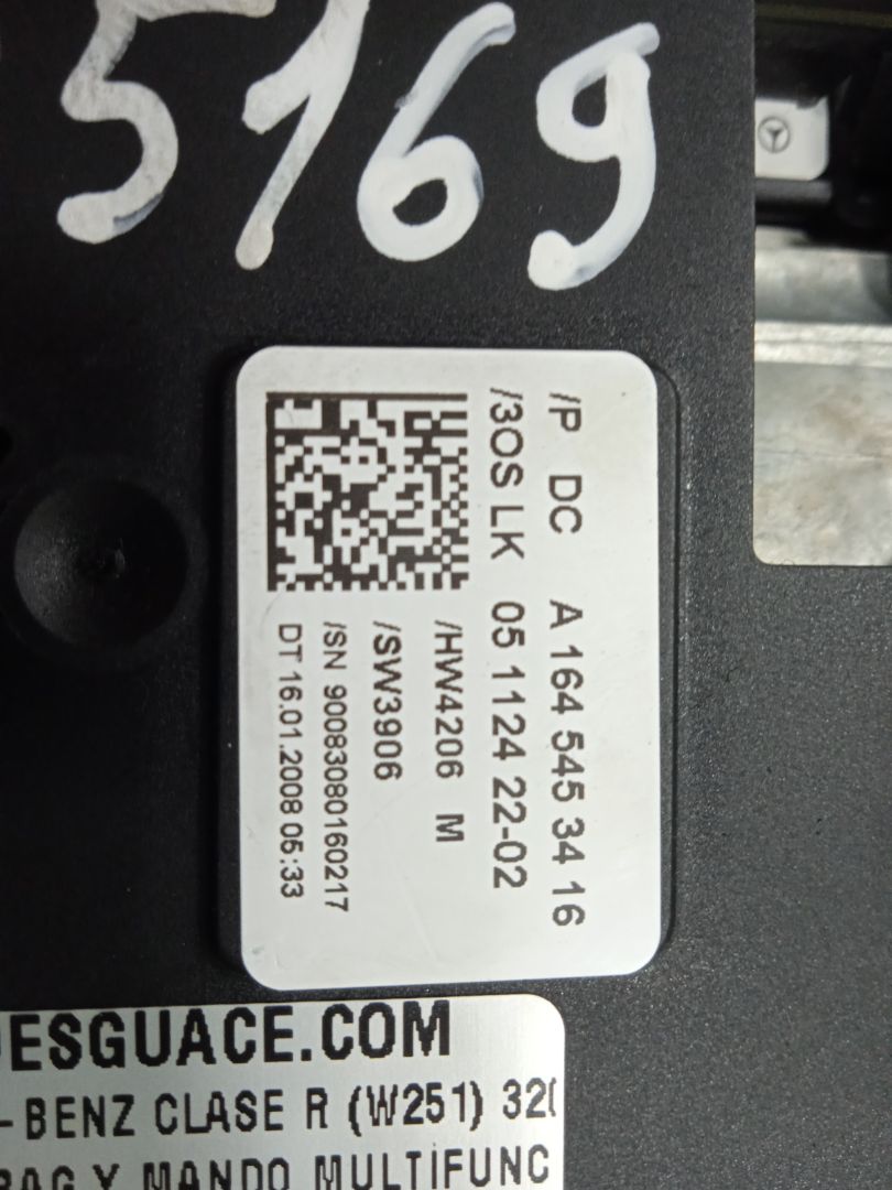 No identificado mercedes-benz clase r (bm 251) 320 cdi (251.022)