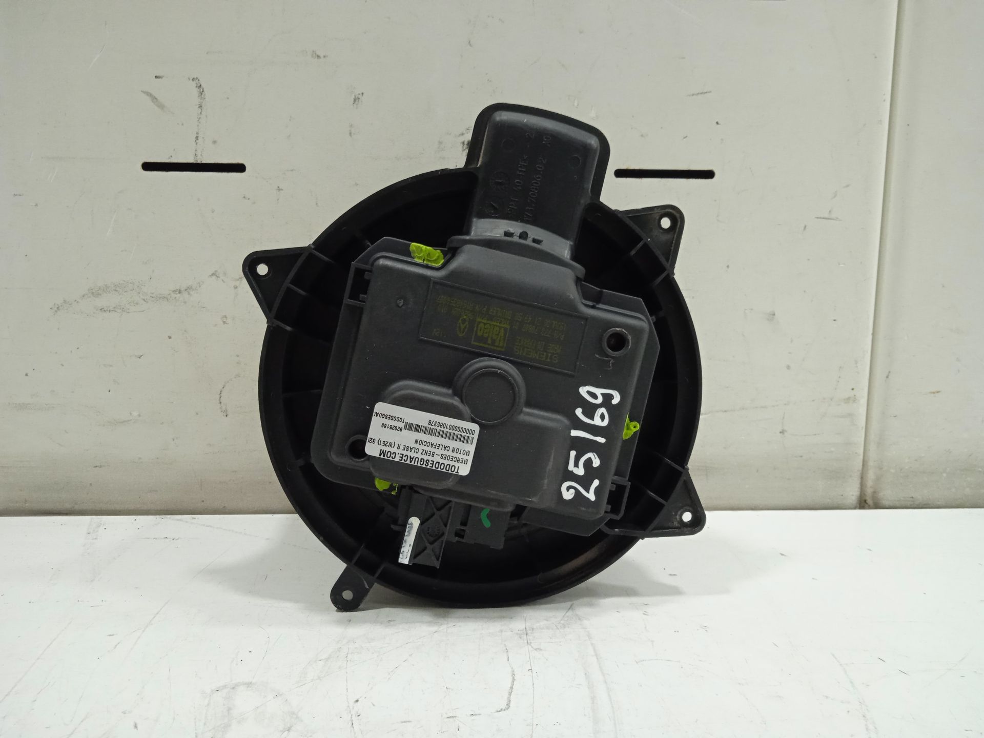 Motor calefaccion mercedes-benz clase r (bm 251) 320 cdi (251.022)