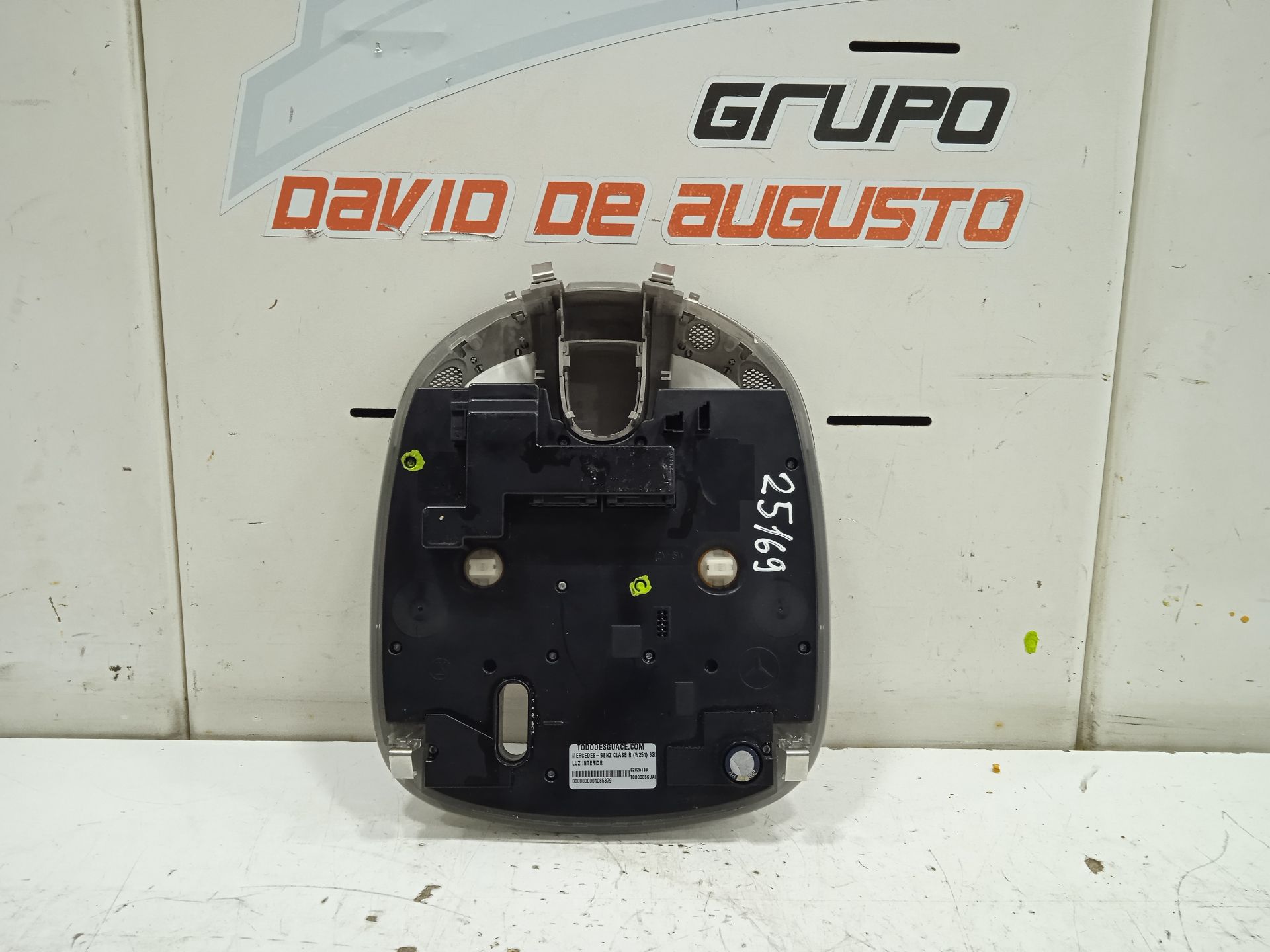 Luz interior mercedes-benz clase r (bm 251) 320 cdi (251.022)