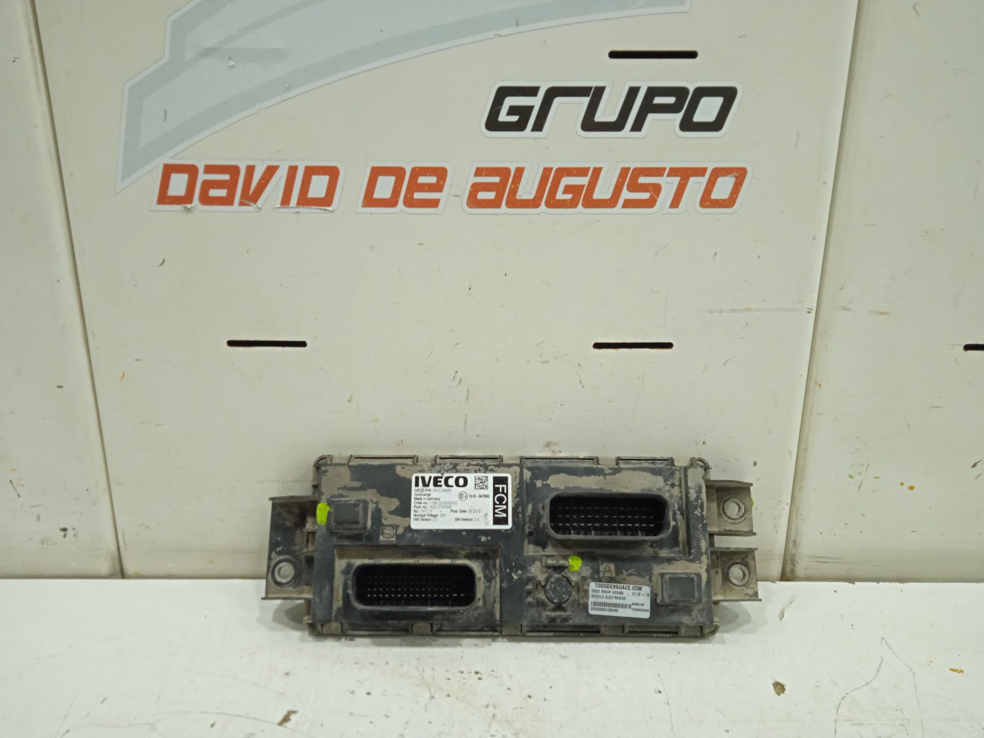 Modulo electronico iveco  no identificado
