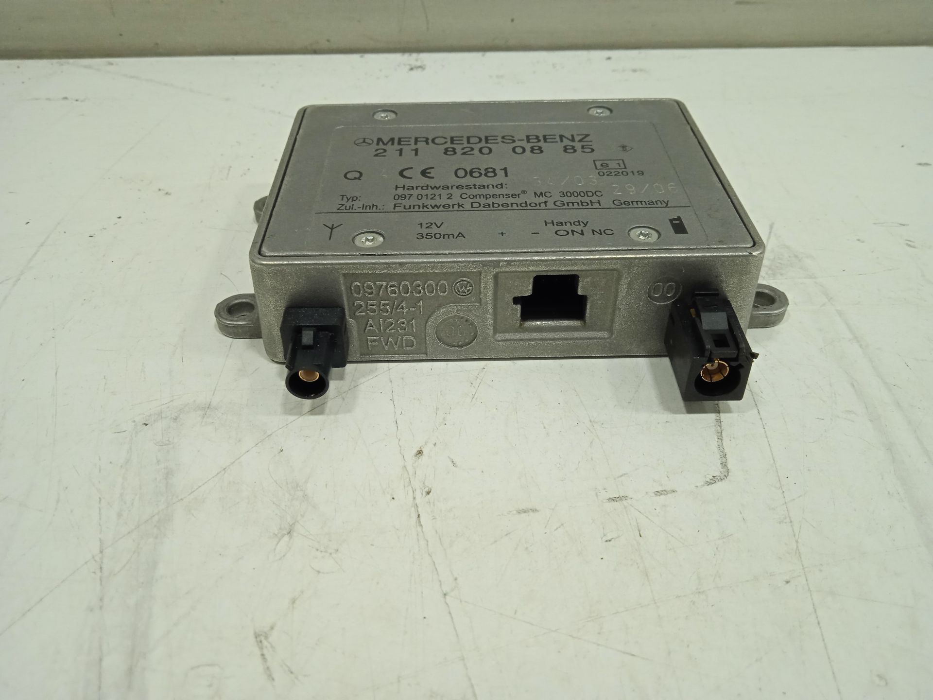 Modulo electronico mercedes-benz clase r (bm 251) 320 cdi (251.022)