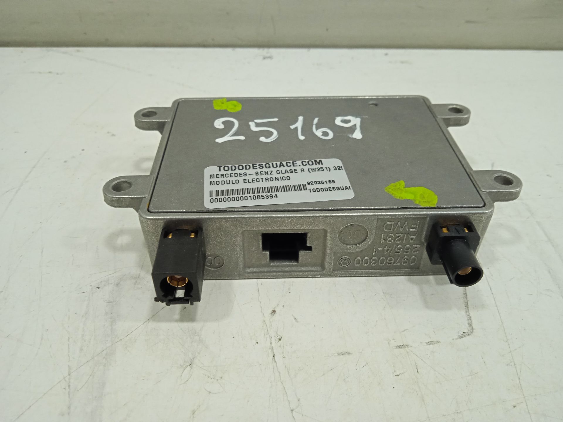 Modulo electronico mercedes-benz clase r (bm 251) 320 cdi (251.022)