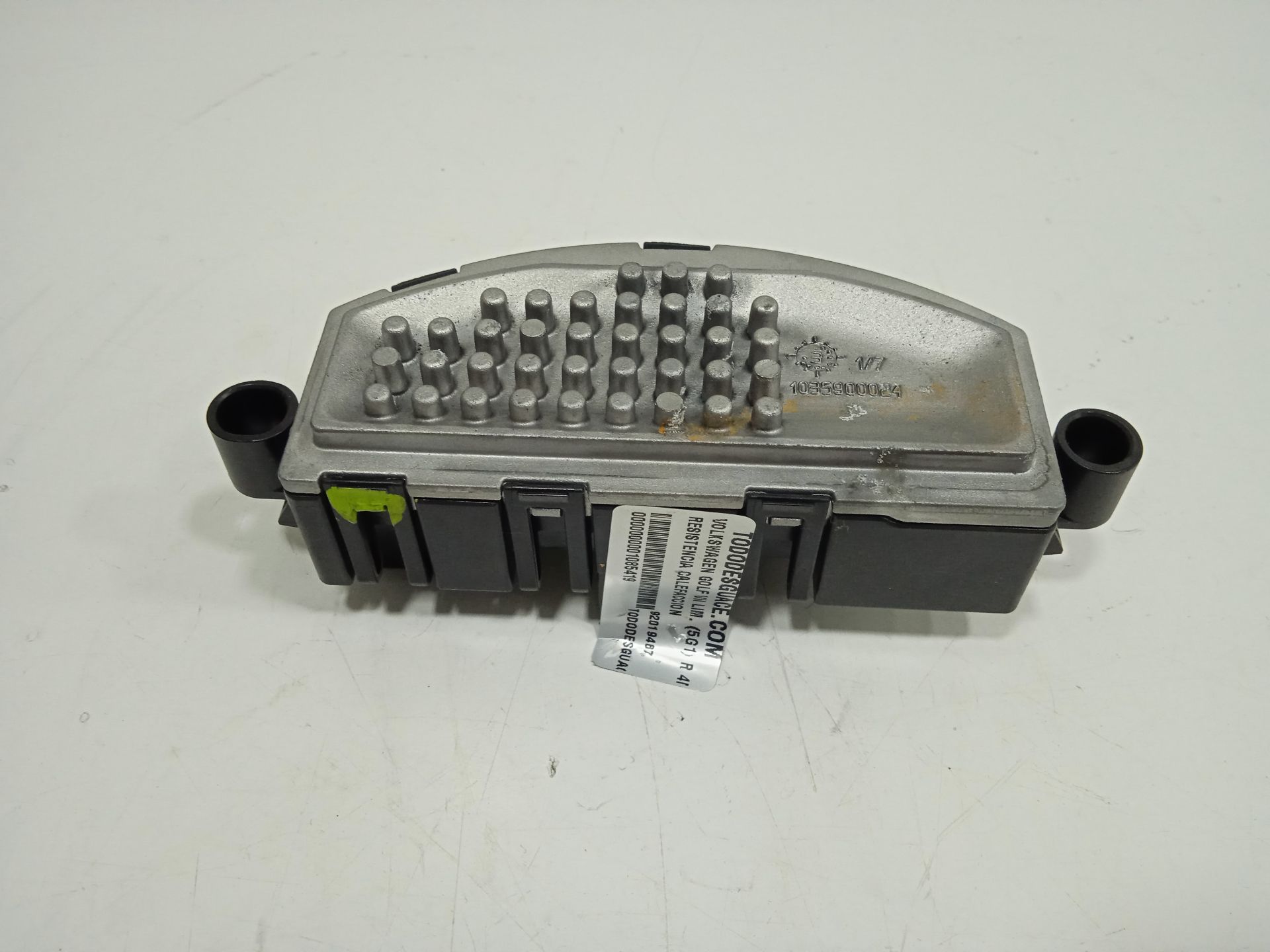 Resistencia calefaccion volkswagen golf vii variant (ba5) r 4motion bluemotion tech.