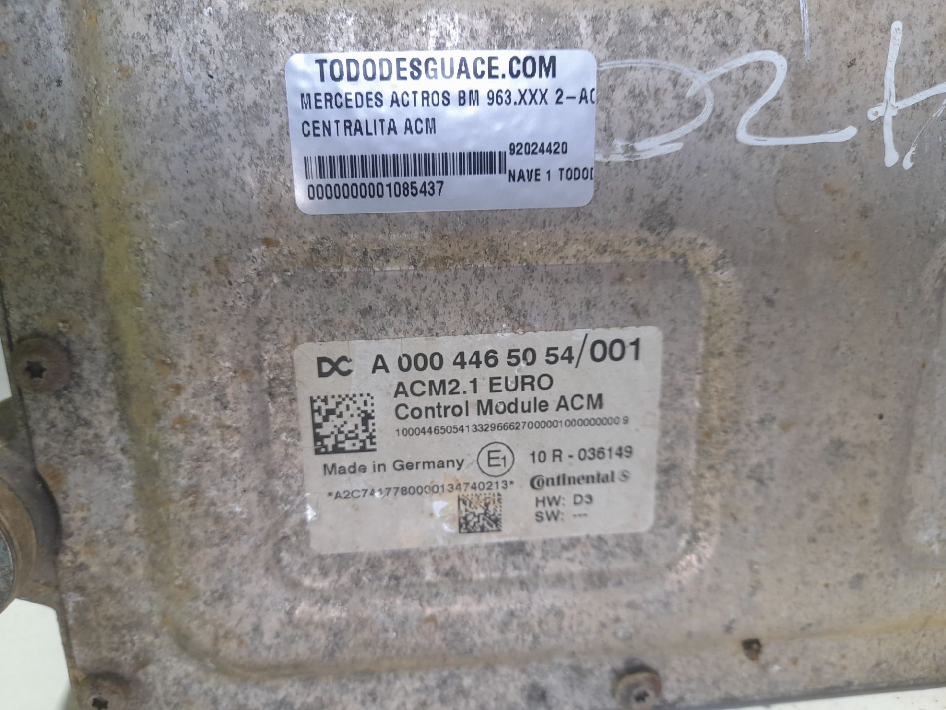 No identificado mercedes-benz actros 4 2-ejes bm 963 (2011) 18xx 4x2 sattelzugmaschine l b
