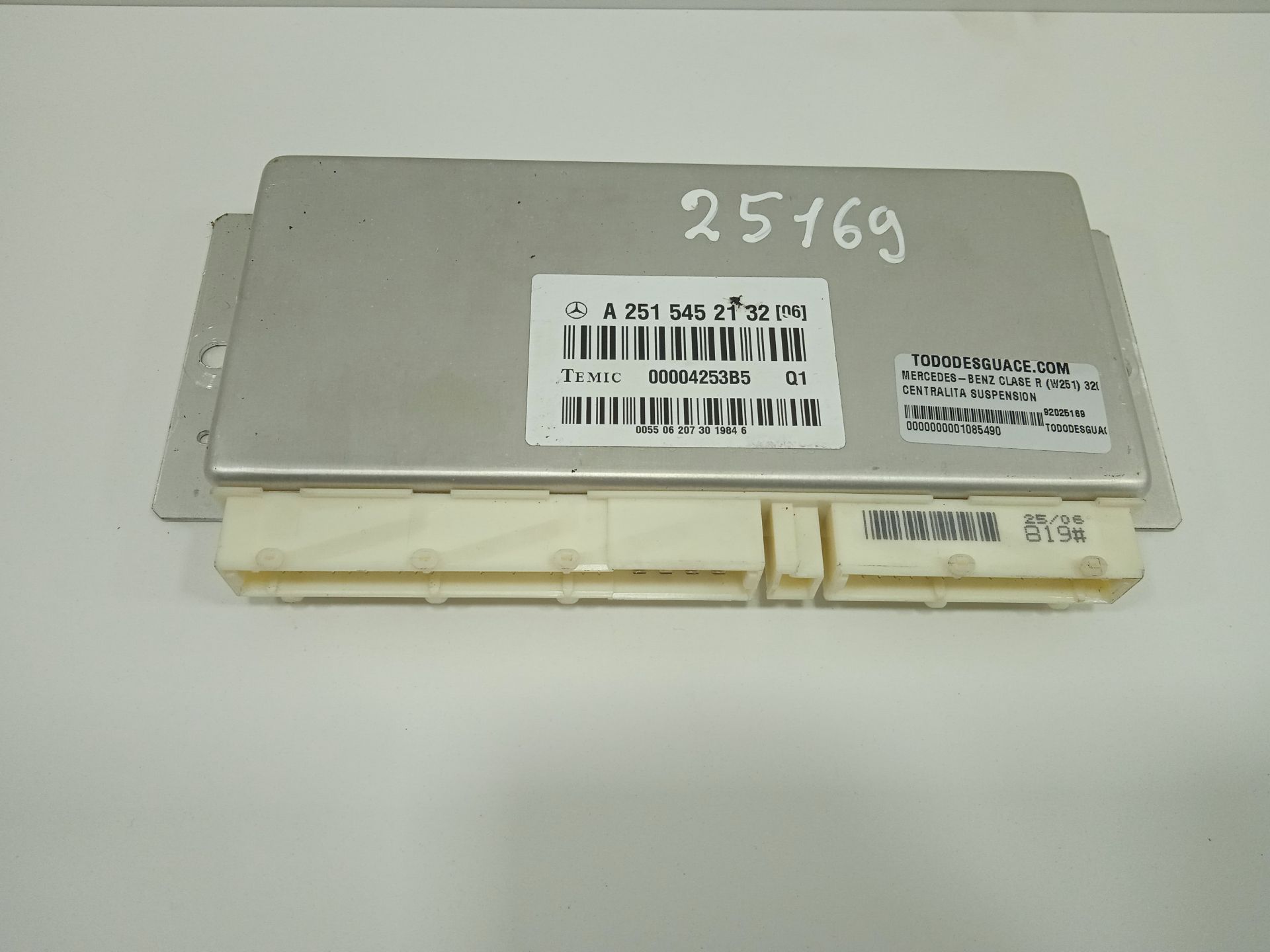 Centralita suspension mercedes-benz clase r (bm 251) 320 cdi (251.022)