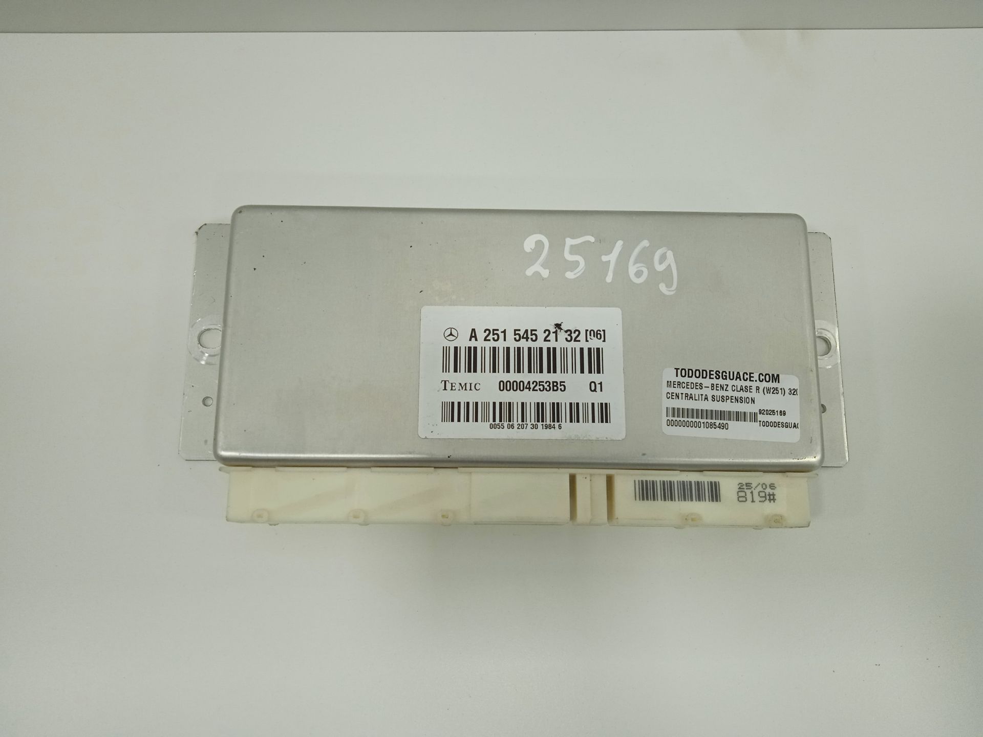 Centralita suspension mercedes-benz clase r (bm 251) 320 cdi (251.022)