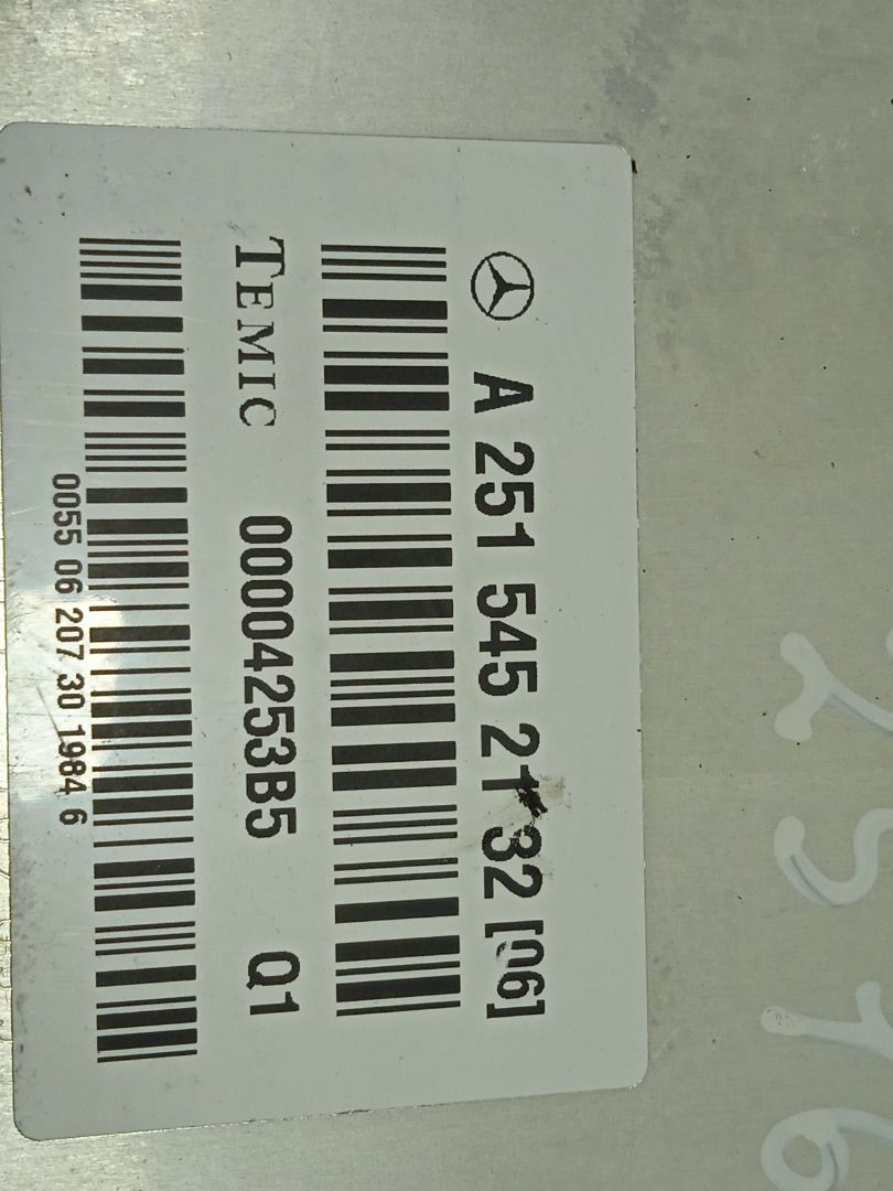 Centralita suspension mercedes-benz clase r (bm 251) 320 cdi (251.022)