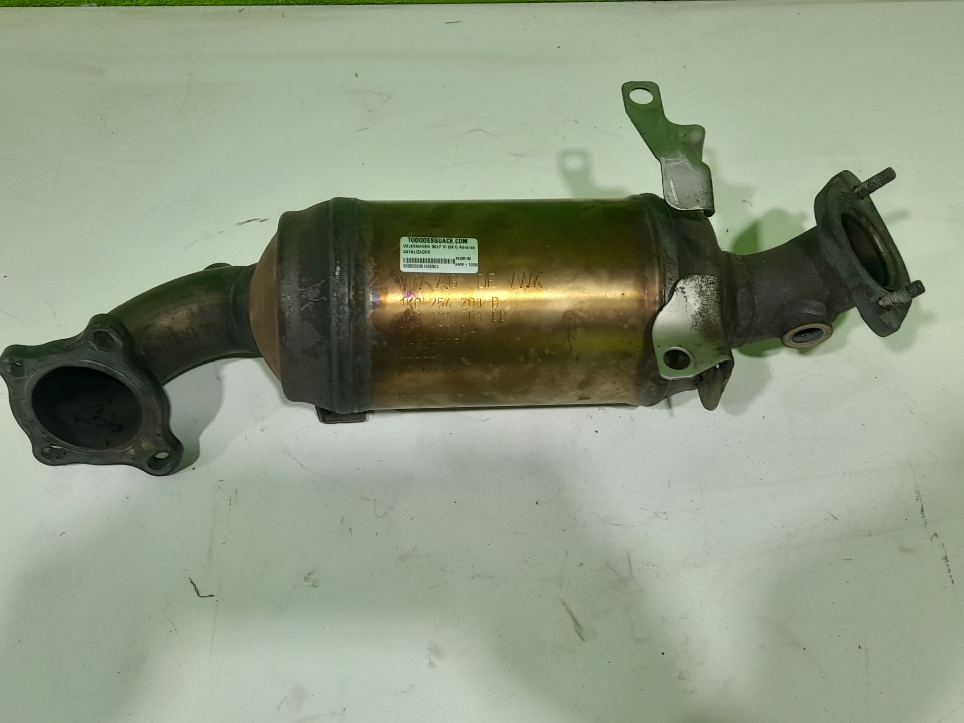 Catalizador volkswagen golf vi (5k1)(10.2008) advance