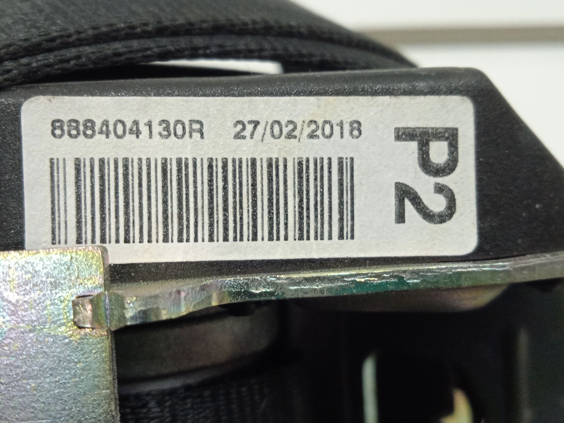 Cinturon seguridad trasero derecho renault clio iv wolfnoir