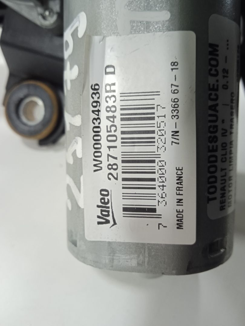 Motor limpia trasero renault clio iv wolfnoir