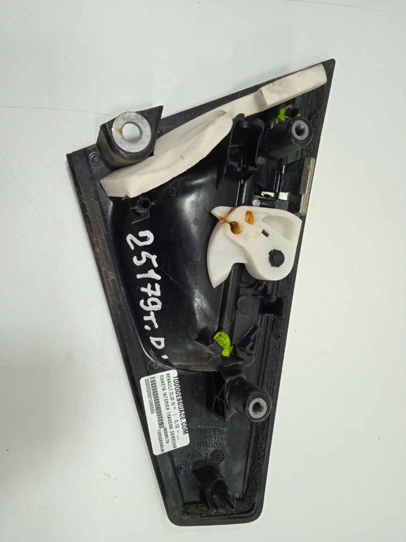 Maneta interior trasera derecha renault clio iv wolfnoir