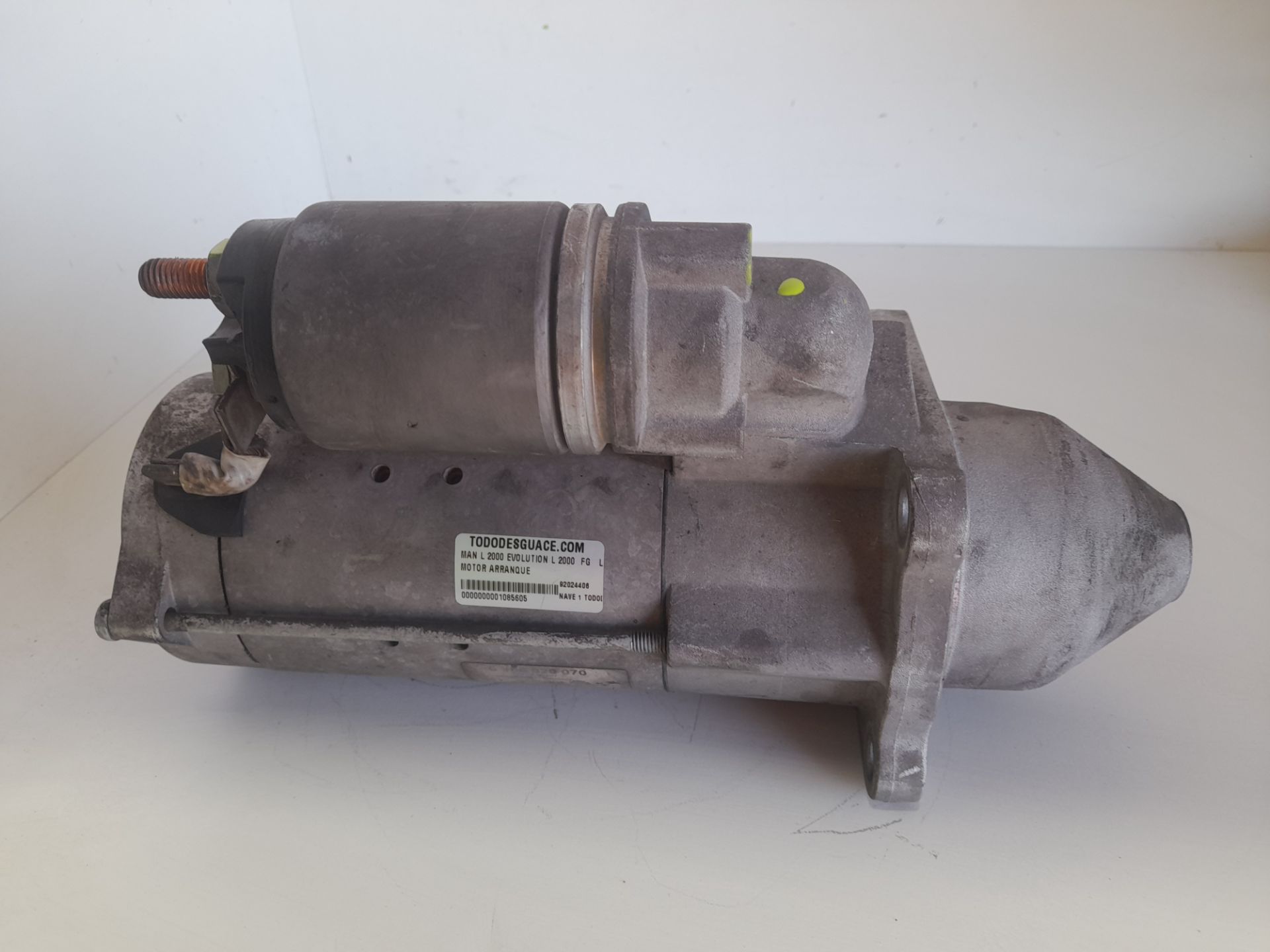 Motor arranque   no identificado