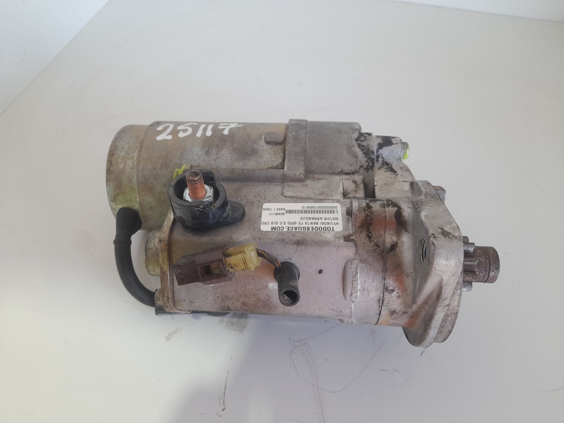 Motor arranque hyundai santa fe (sm) 2.0 gls crdi