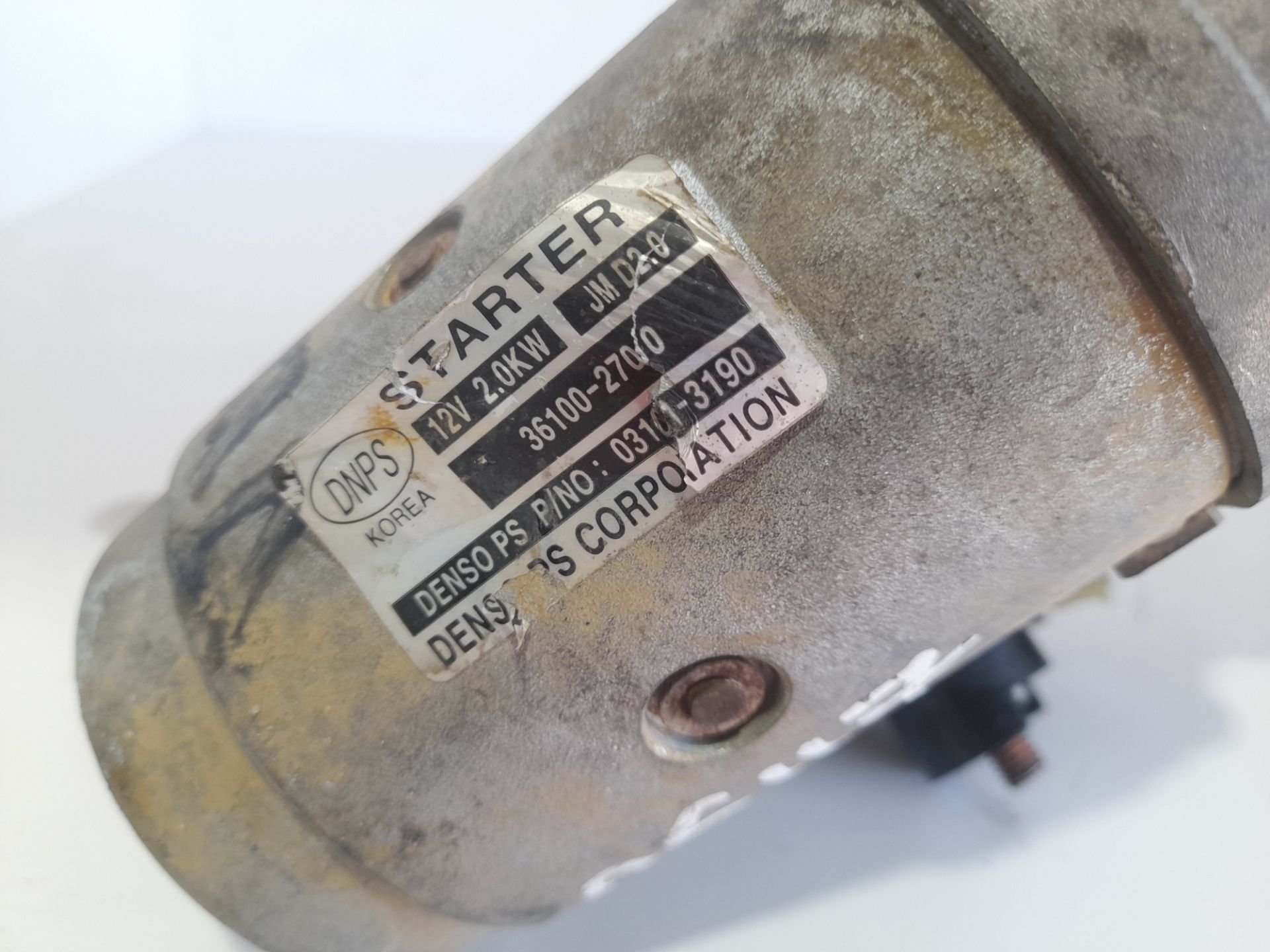 Motor arranque hyundai santa fe (sm) 2.0 gls crdi