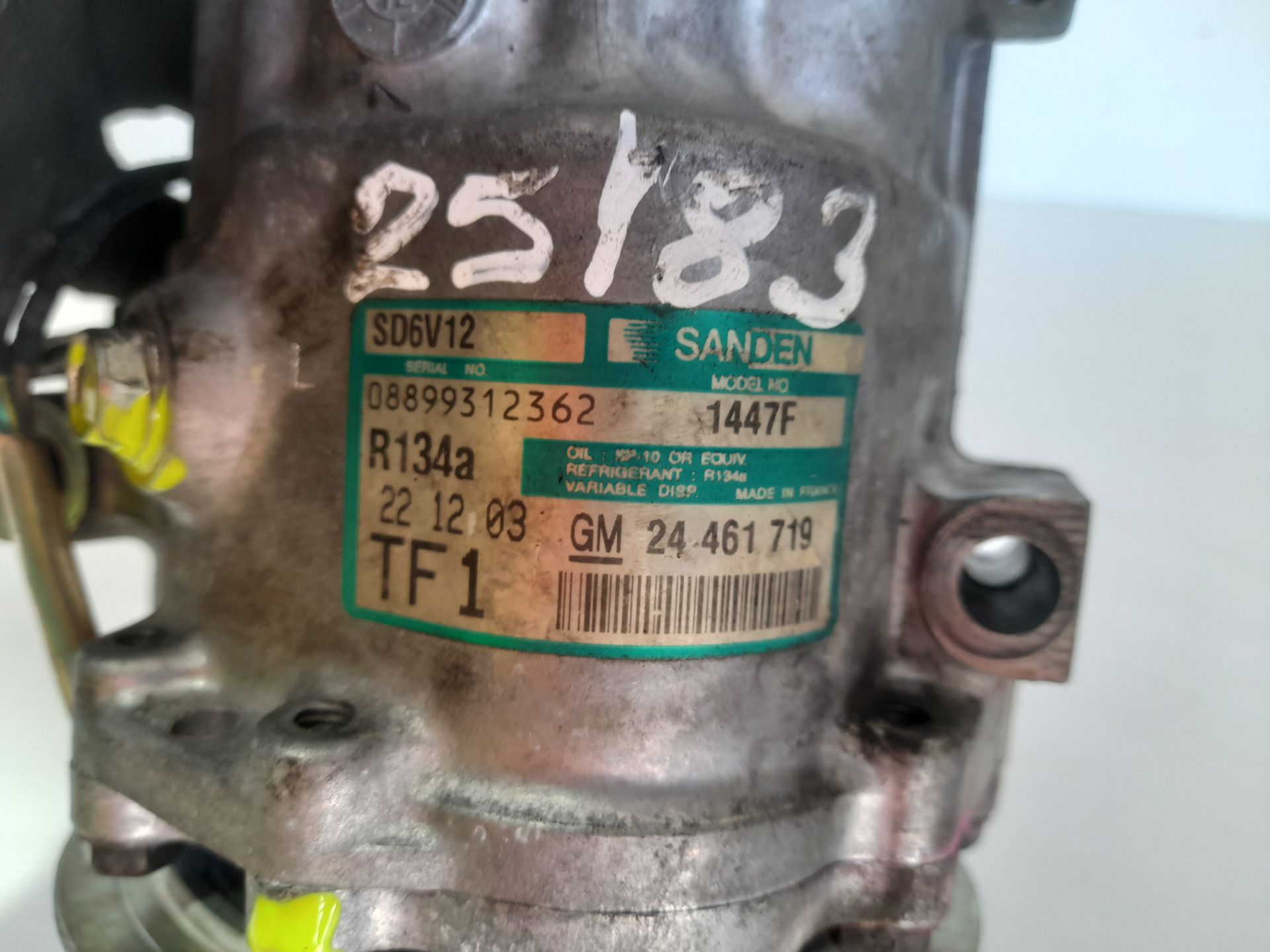 Compresor aire acondicionado opel corsa c blue line
