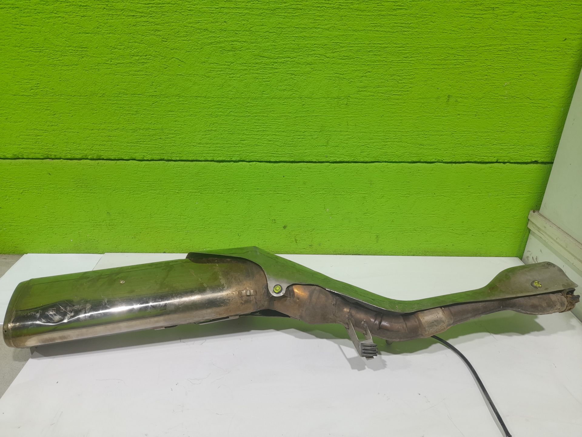 Tubo escape completo honda nt 700 v deauville ntv 650 revere          (rc33)