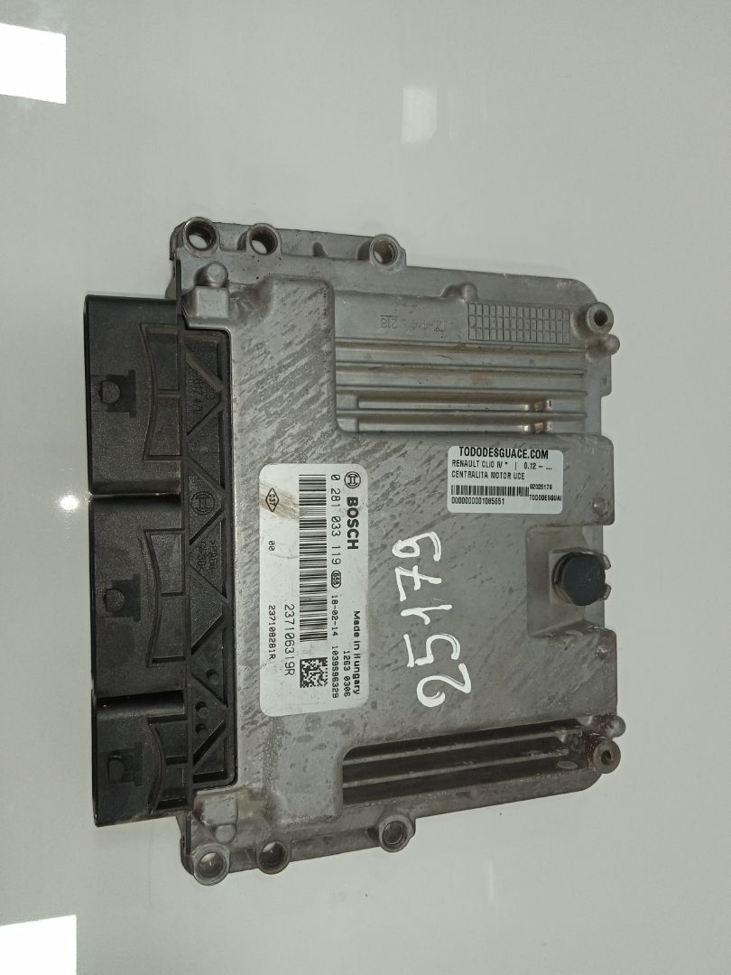 Centralita motor uce renault clio iv wolfnoir