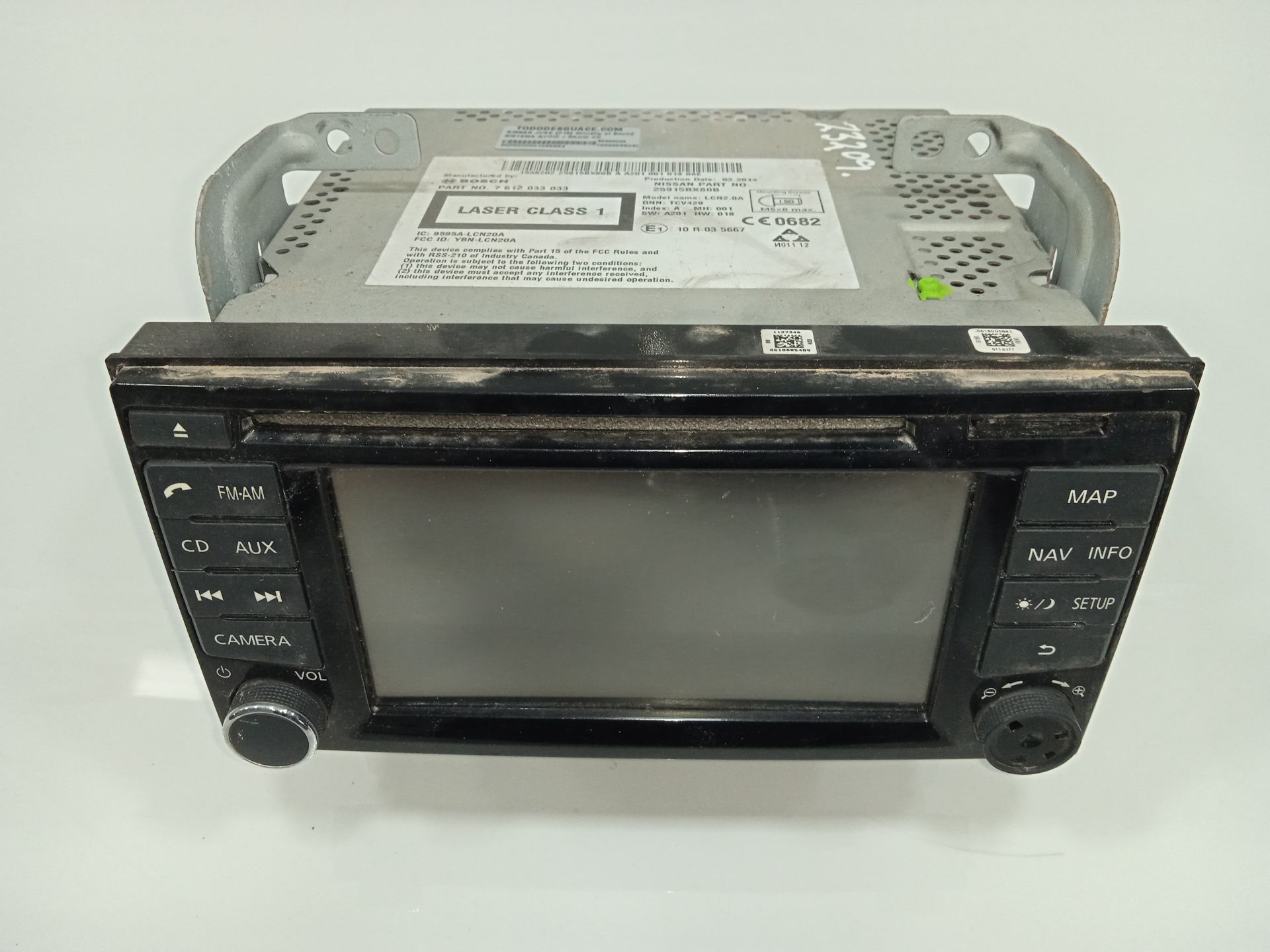 Sistema audio / radio cd nissan juke (f15e) ministry of sound