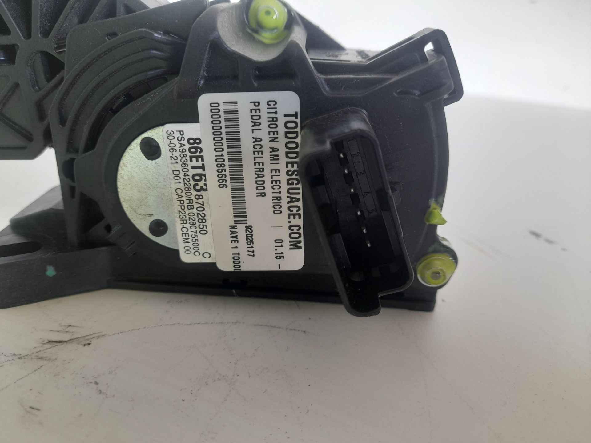 Pedal acelerador citroen  no identificado
