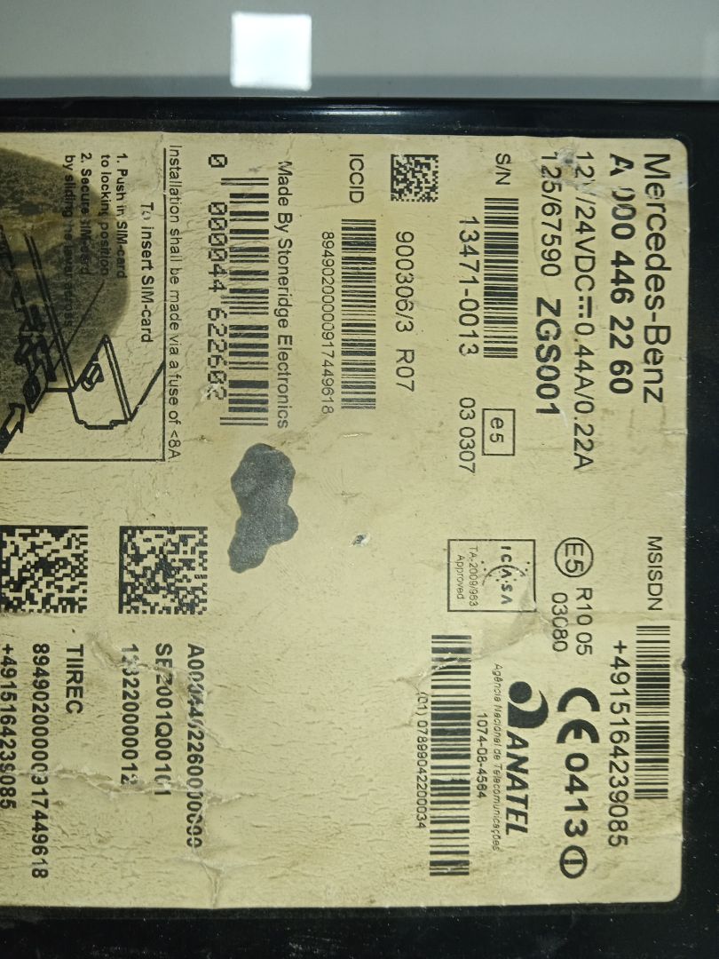 No identificado mercedes-benz actros 4 2-ejes bm 963 (2011) 18xx 4x2 sattelzugmaschine l b
