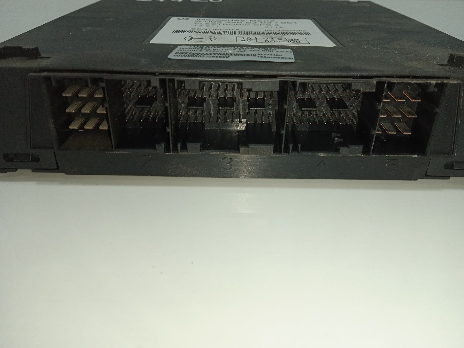 Modulo electronico mercedes-benz actros 4 2-ejes bm 963 (2011) 18xx 4x2 sattelzugmaschine l b