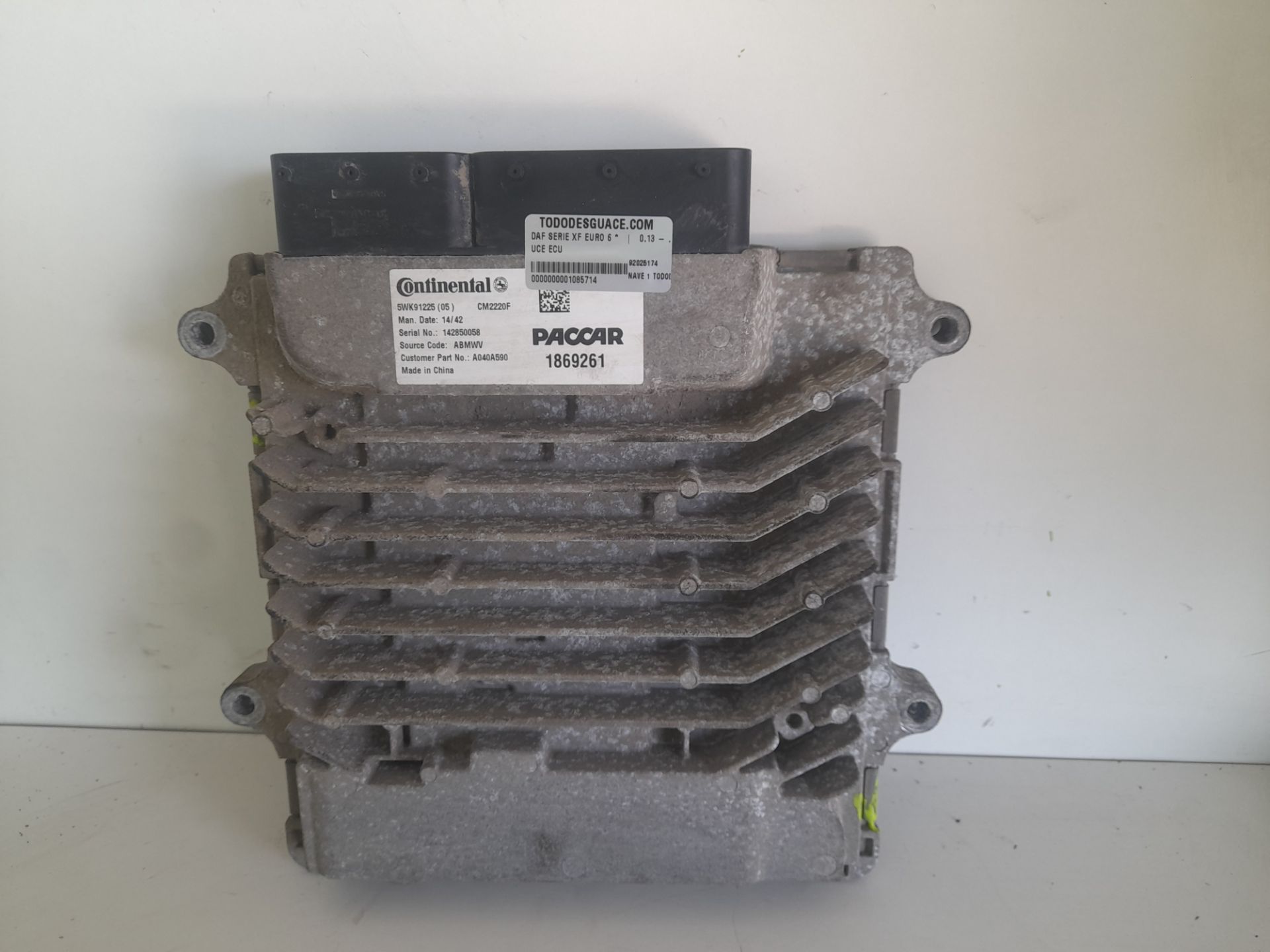 No identificado daf xf (euro 6) 4x2 fahrgestell spacecab