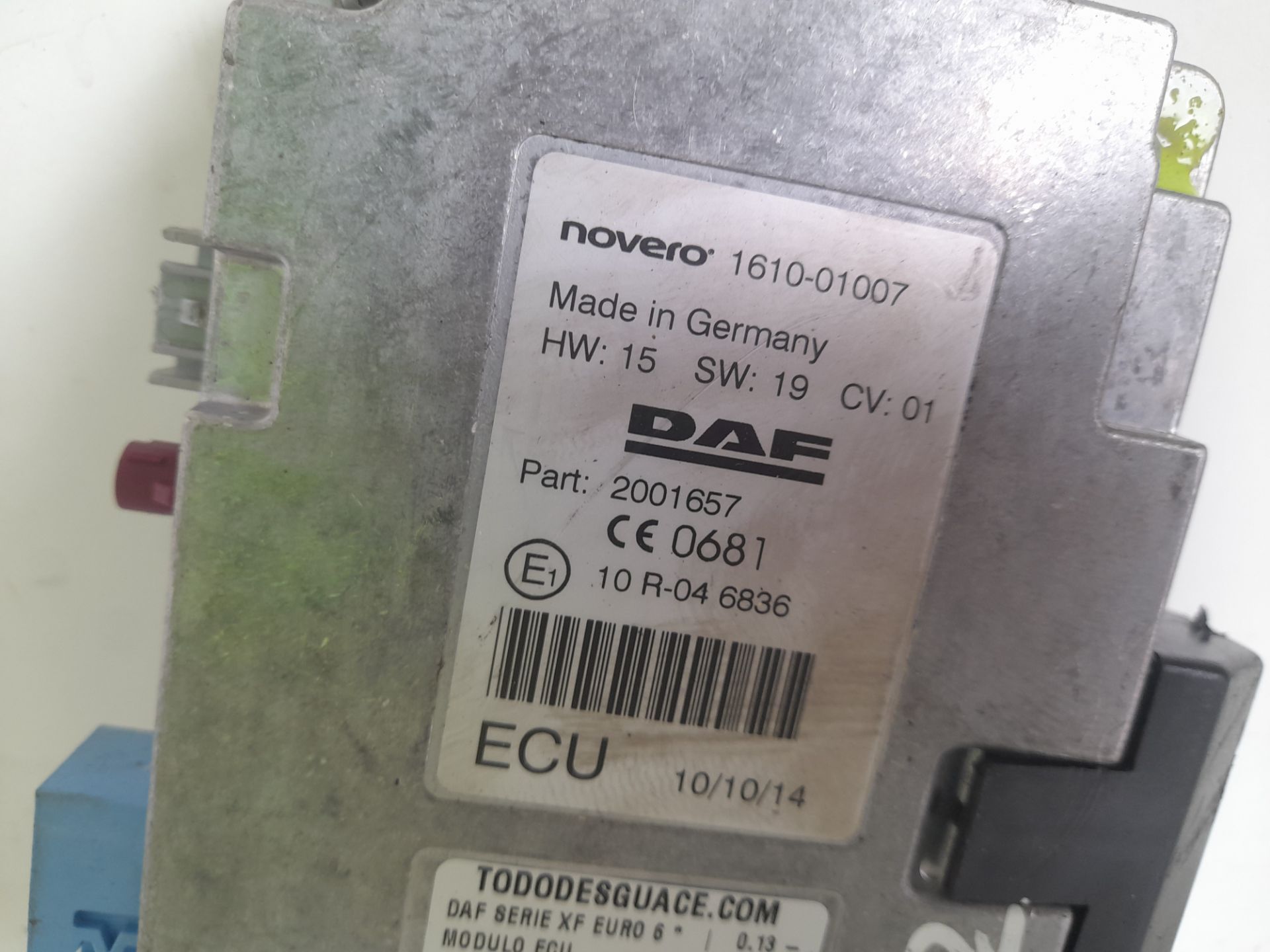 Modulo ecu daf xf (euro 6) 4x2 fahrgestell spacecab