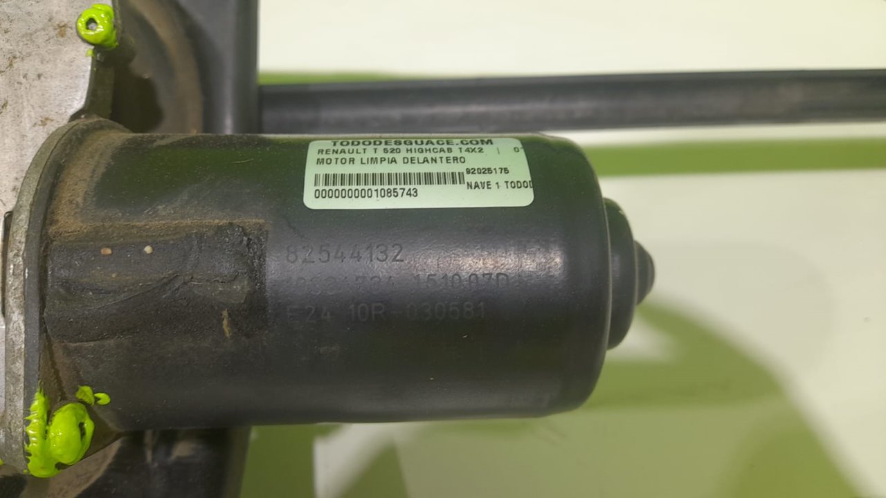 Motor limpia delantero   no identificado