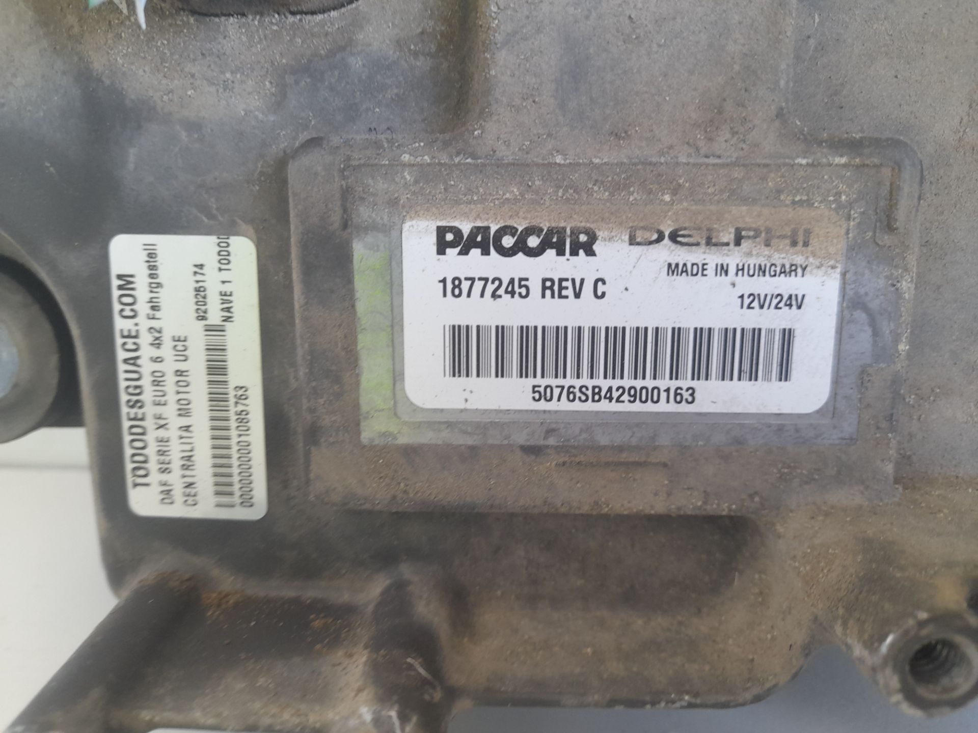 Centralita motor uce daf xf (euro 6) 4x2 fahrgestell spacecab