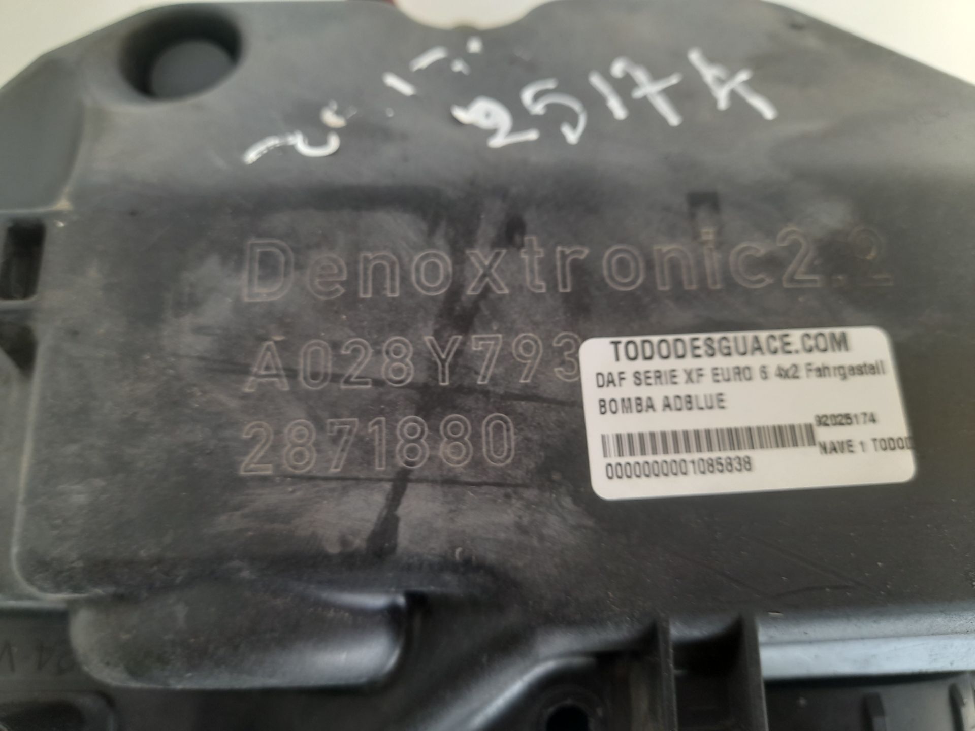 No identificado daf xf (euro 6) 4x2 fahrgestell spacecab