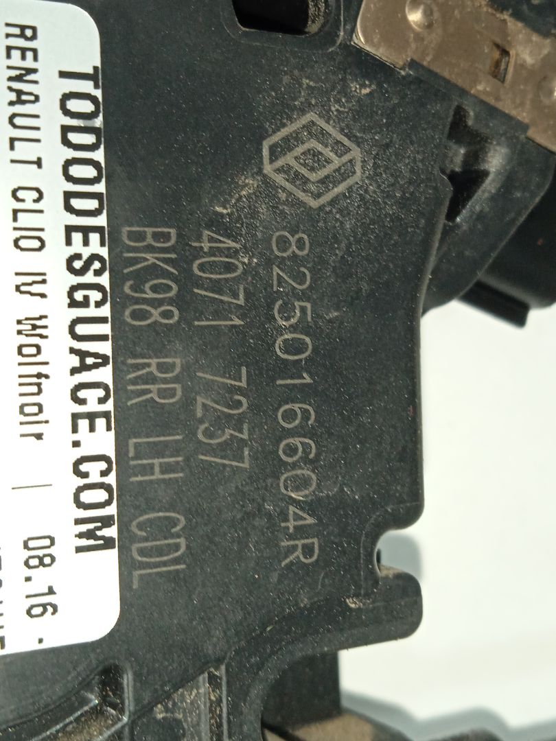 Cerradura puerta trasera izquierda renault clio iv wolfnoir