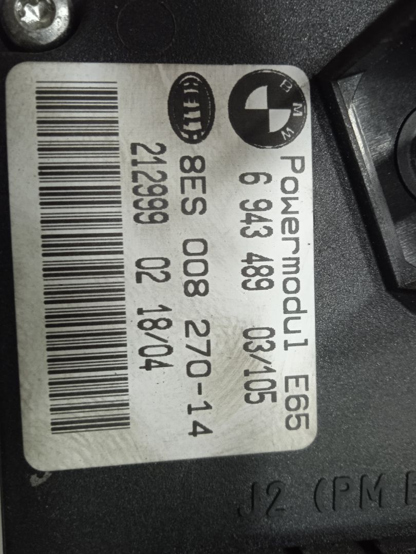 Modulo electronico bmw serie 7 (e65e66) 730d