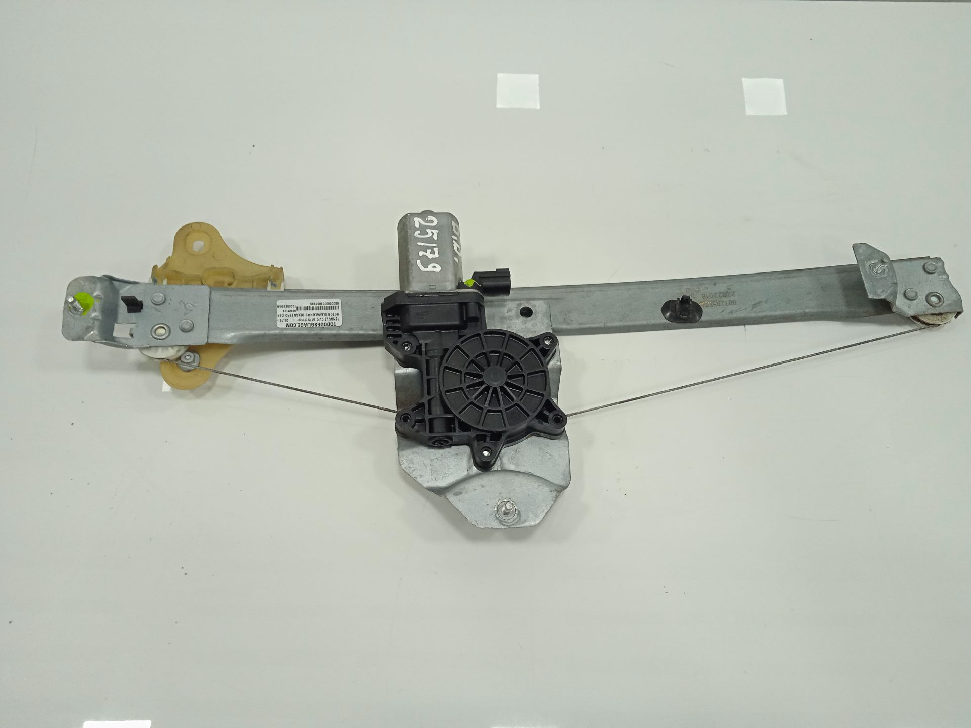 Motor elevalunas delantero derecho renault clio iv wolfnoir