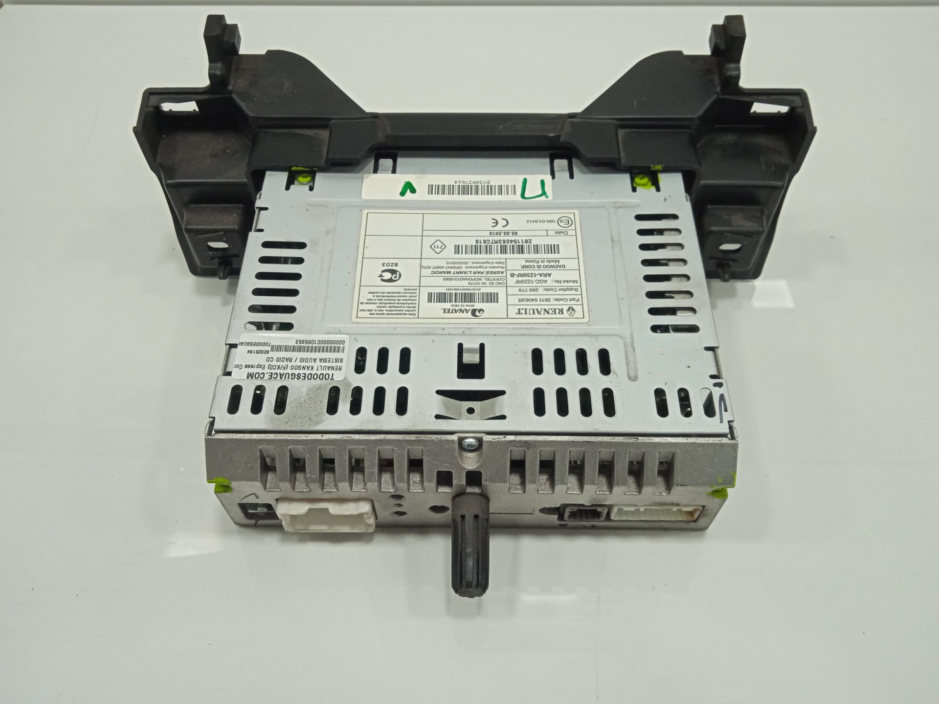 Sistema audio / radio cd renault kangoo i (fkc0) express confort