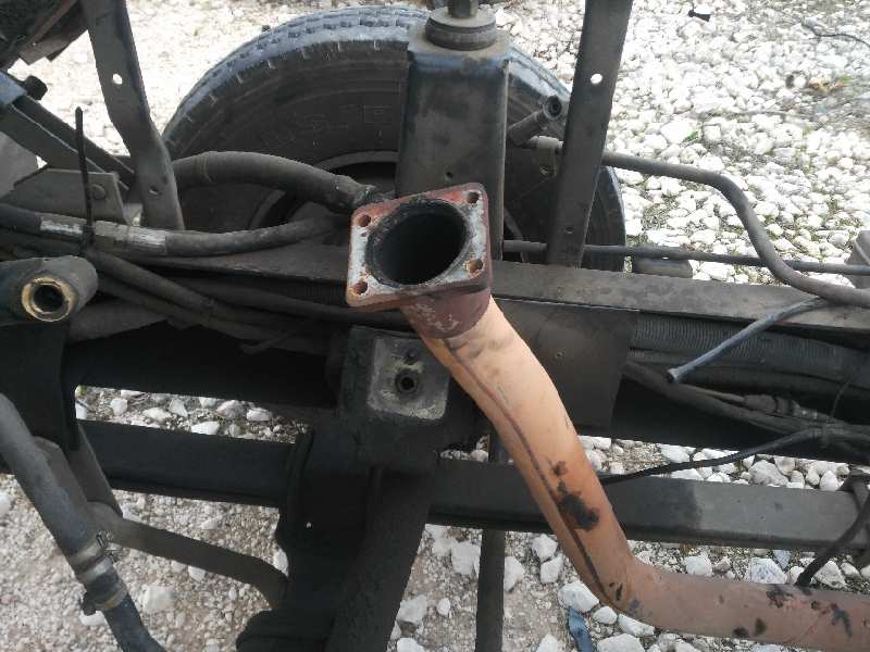  tubo escape completo   nissan l - 60.095 chasis / 2800 / 6.0 / 66 kw cabina individual 3.9 diesel