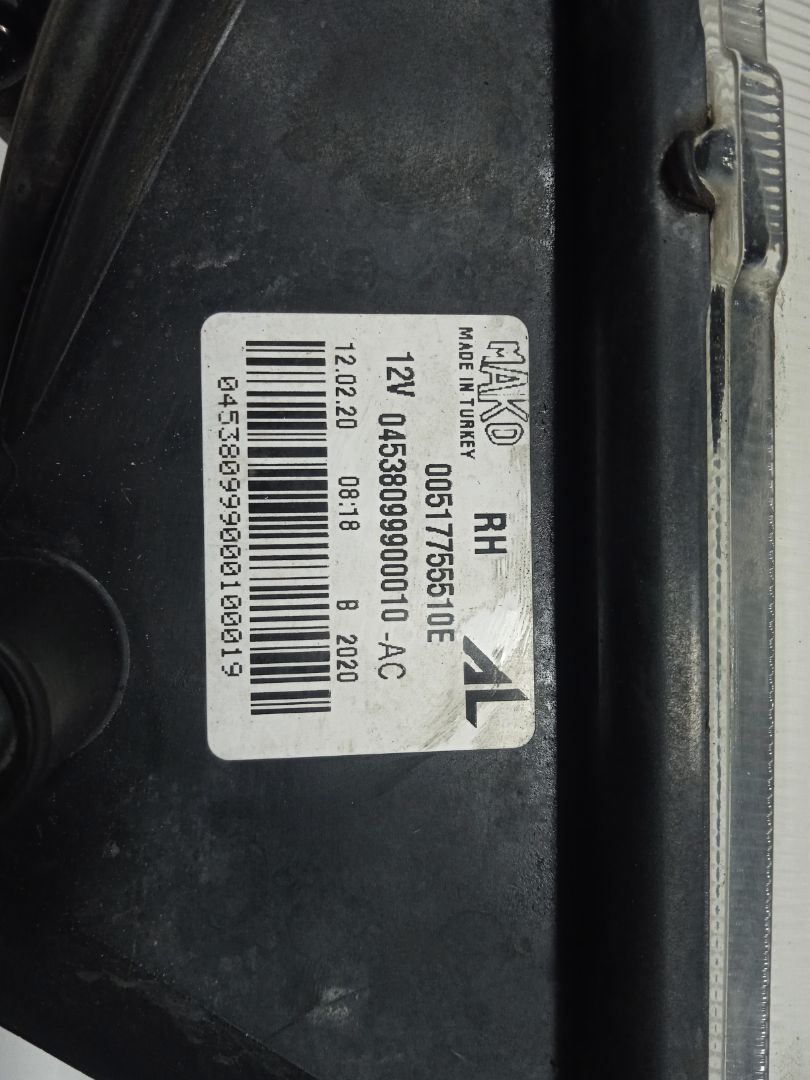 Faro antiniebla derecho fiat ii tipo (356) berlina easy