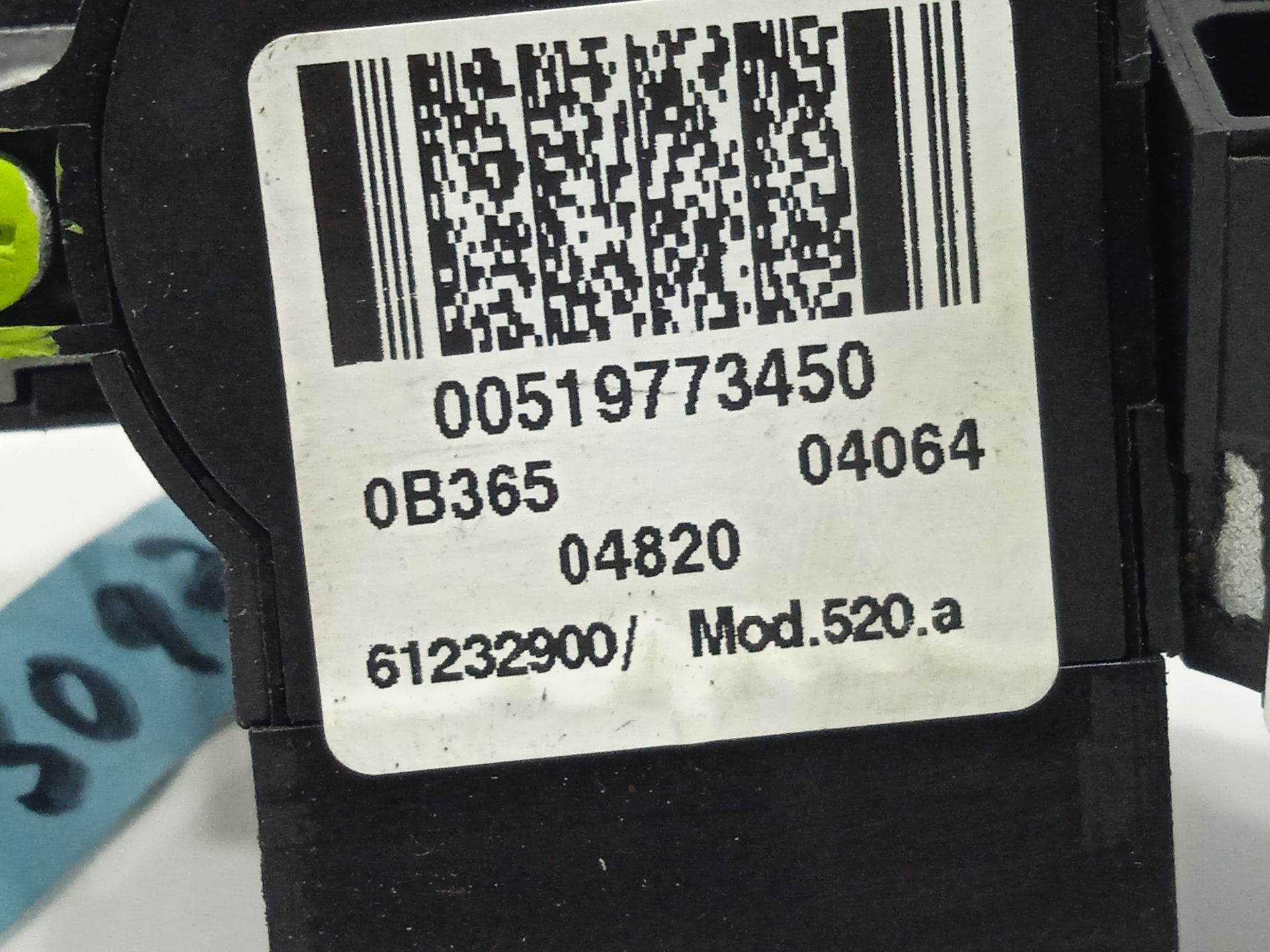 Antirrobo / llave contacto fiat ii tipo (356) berlina easy