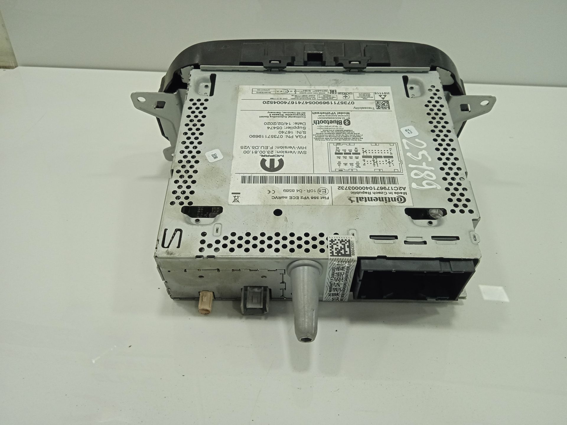 Sistema audio / radio cd fiat ii tipo (356) berlina easy