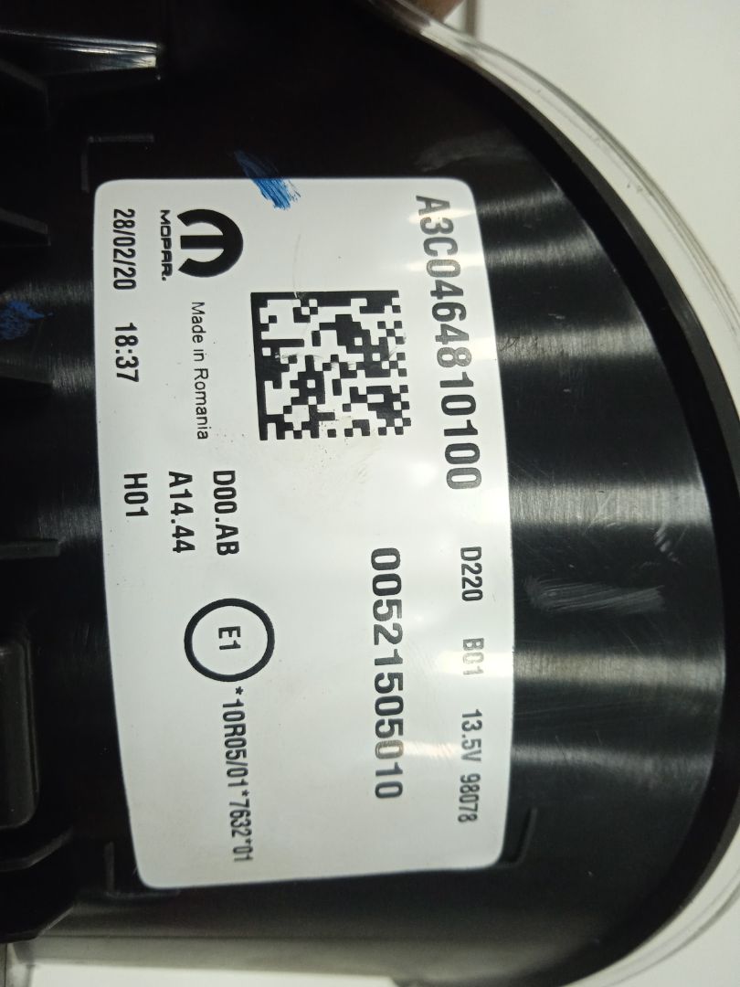 Cuadro instrumentos fiat ii tipo (356) berlina easy