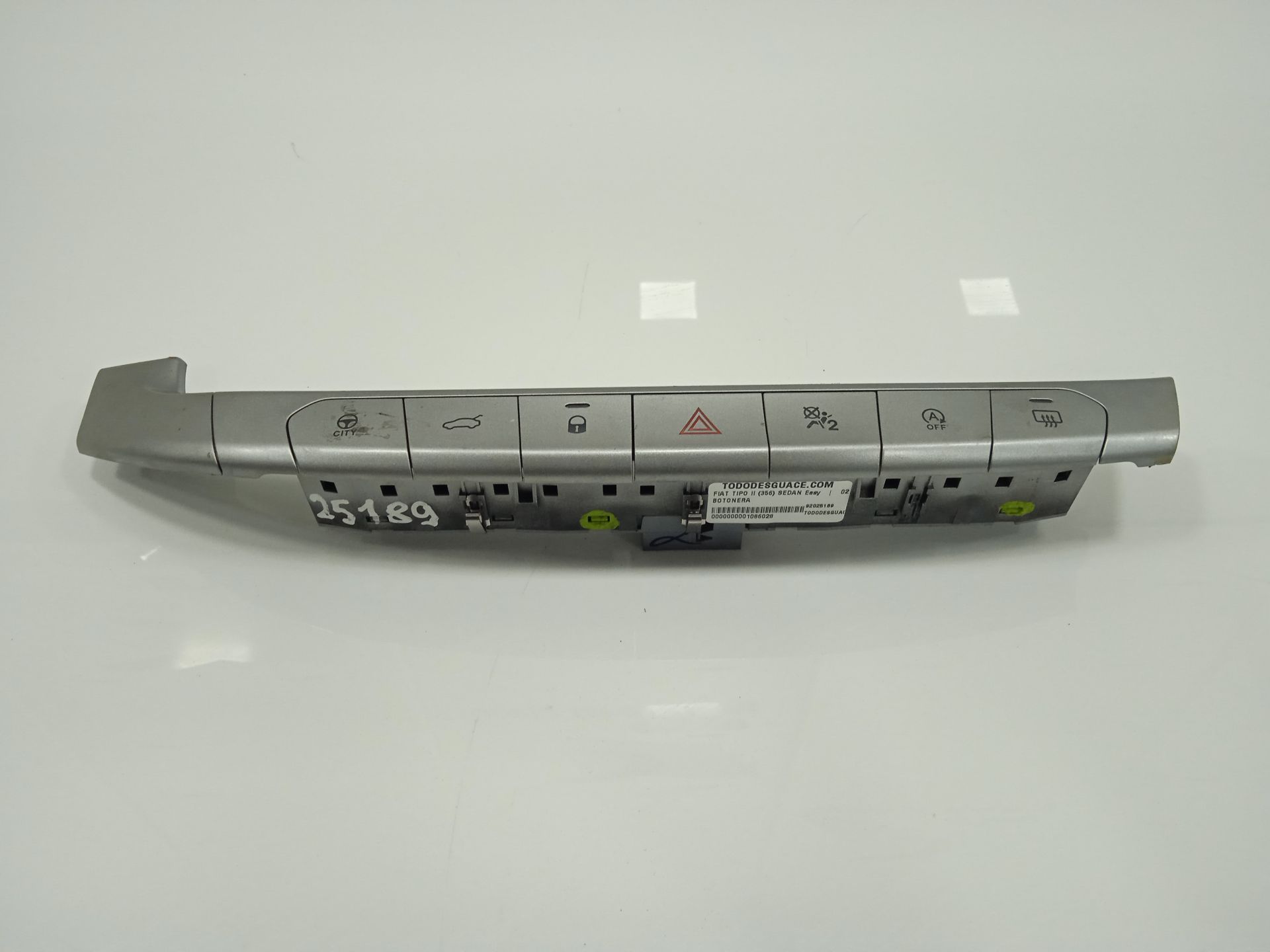 Botonera fiat ii tipo (356) berlina easy