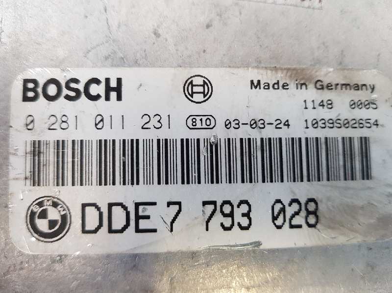  centralita motor uce   bmw serie 7 (e65/e66) 730d 3.0 turbodiesel cat