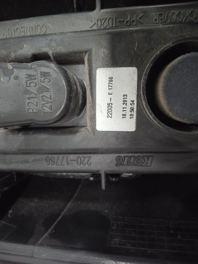 Piloto trasero derecho renault kangoo i (fkc0) express confort