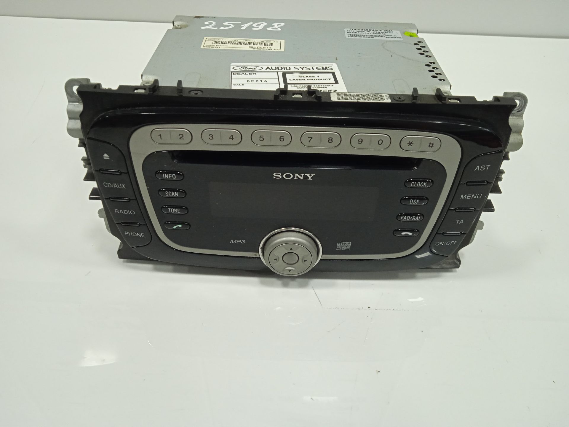 Sistema audio / radio cd ford focus berlina (cb4) business